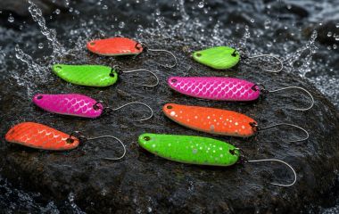 Форелеві блешні ручної роботи Instinkt — Trout Series «FLUO»