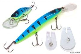 ВОБЛЕР GERMAN AGRESSOR ( КОПИЯ HALKO)125 мм / 20 гр / C145 цвет
