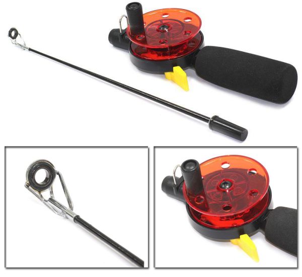 Удочка зимняя Lucky John LDR LJ100-01 34см