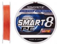 Шнур Favorite Smart PE 8x 150m #0.8 Red orange