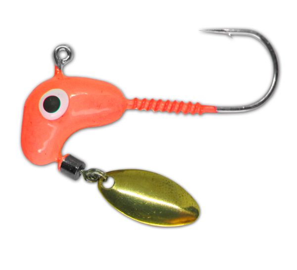 Джиг головка с лепестком Instinkt Horse head red fl_7