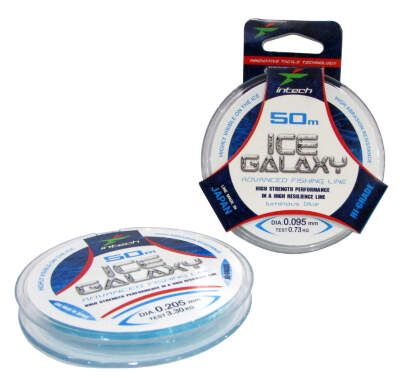 Леска Intech Galaxy Ice Line blue 50м 0.167мм