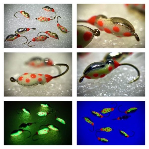 Вольфрамова мормишка instinkt «Німфа» срібло 0.6g.