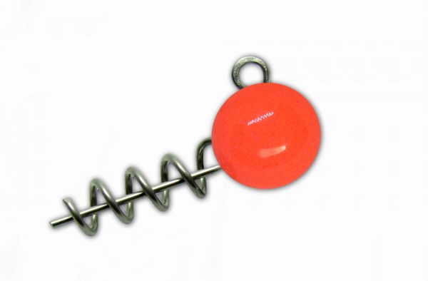 Груз-штопор Instinkt крашеный (красный флуор) 5g (3шт.)