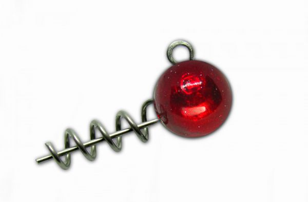 Груз-штопор Instinkt крашеный (красный) 10g (3шт.)