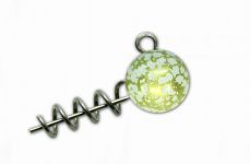 Груз-штопор Instinkt крашеный (бело-золотой) 10g (3шт.)